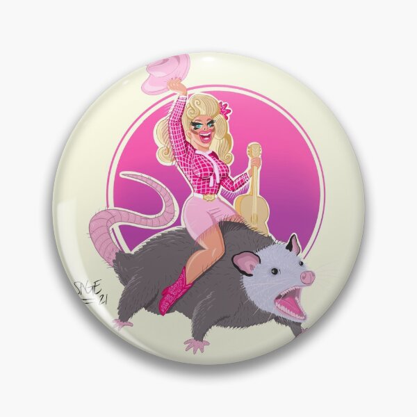Item preview, Trixie on a trash hog  designed and sold by sageadoodledo.