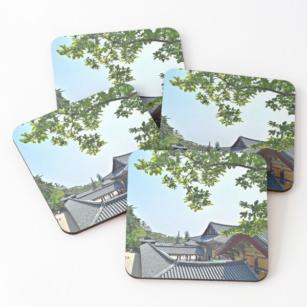 Item preview, Overlooking Bulguksa Temple | Korean Temple Photography designed and sold by Inner-Peace-Art.