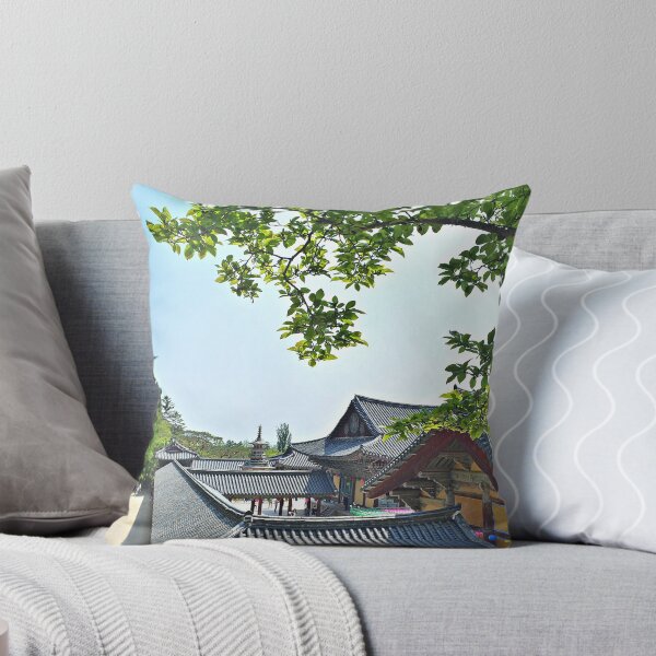 Item preview, Overlooking Bulguksa Temple | Korean Temple Photography designed and sold by Inner-Peace-Art.