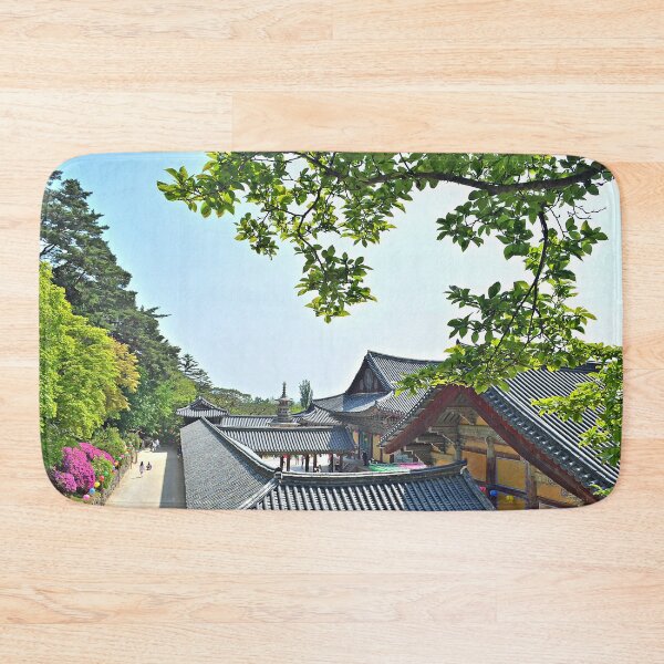 Item preview, Overlooking Bulguksa Temple | Korean Temple Photography designed and sold by Inner-Peace-Art.