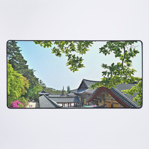 Item preview, Overlooking Bulguksa Temple | Korean Temple Photography designed and sold by Inner-Peace-Art.