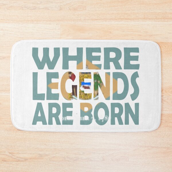 Item preview, Delaware Flag - Where Legends Are Born designed and sold by Quotes-I-Wear.