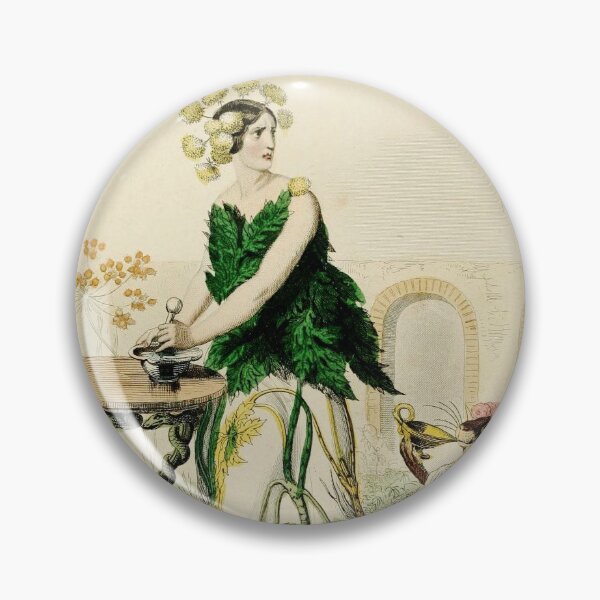 Item preview, Hemlock | Les fleurs animées | Vintage Illustrations designed and sold by KnightandMoon.