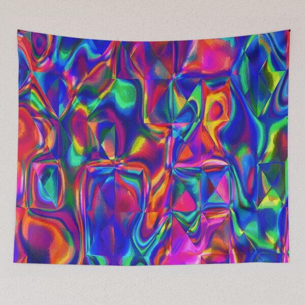 Item preview, Colorful Trippy Art designed and sold by infleims.