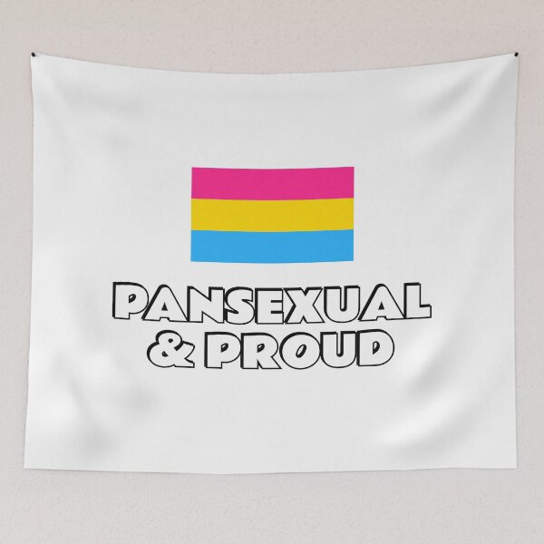Item preview, Pansexual and Proud - bi pan designed and sold by Inspirationmotivation.