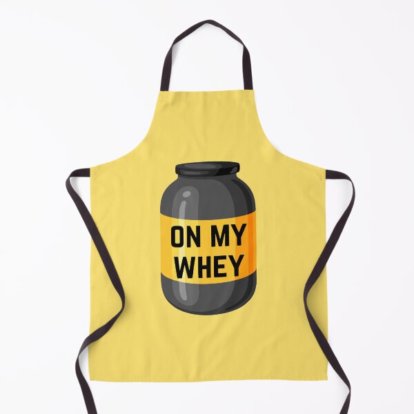 Item preview, On My Whey Protein Powder Jar Gym Sarcasm designed and sold by EllConApparel.