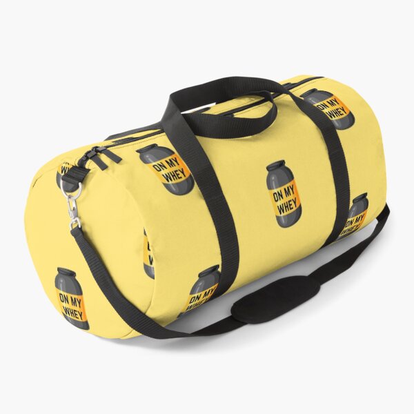 Item preview, On My Whey Protein Powder Jar Gym Sarcasm designed and sold by EllConApparel.