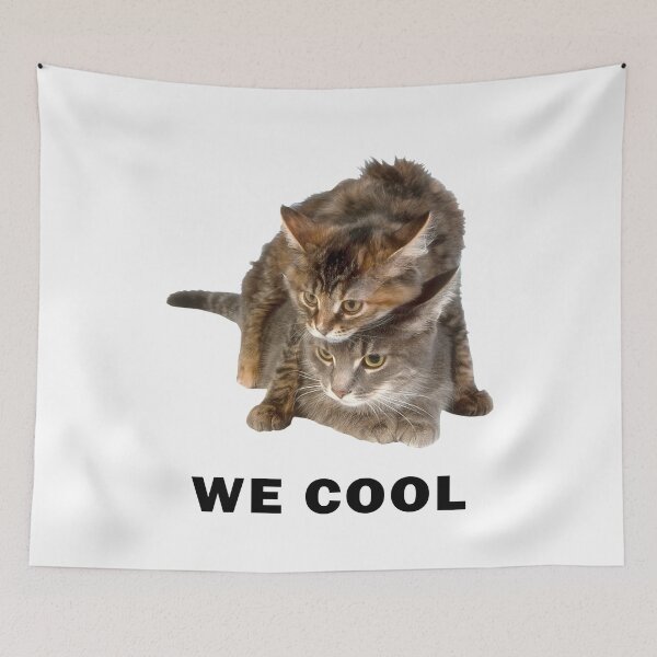 Item preview, we cool cat designed and sold by Made-By-Art.