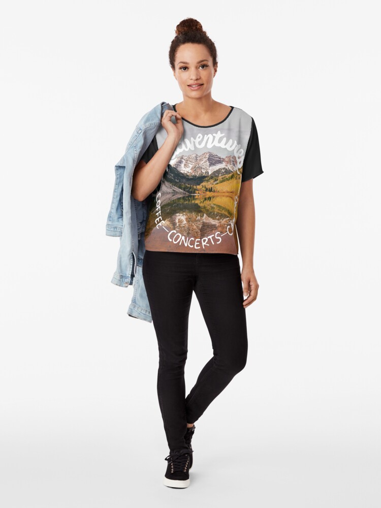 Alternate view of Radventures Chiffon Top