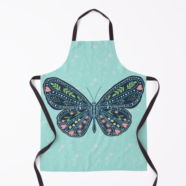 Item preview, Folk Art Butterfly by MarcyBrennanArt designed and sold by MarcyBrennanArt.