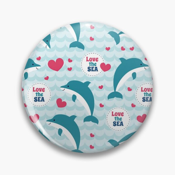 Item preview, Love The Sea Dolphin  designed and sold by ConcorStore.