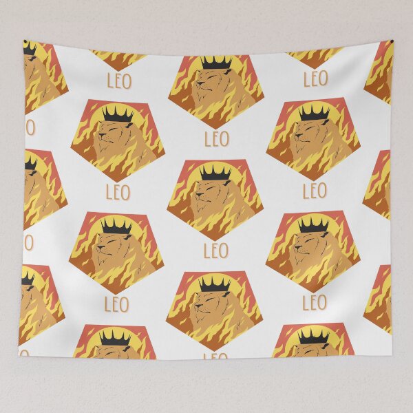 Aperçu de l'œuvre Horoscope - Lion créée et vendue par OlympicsMerch.