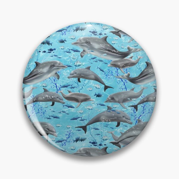 Item preview, Marine Life Dolphins  designed and sold by ConcorStore.