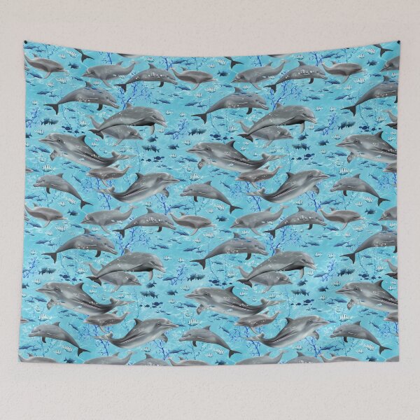 Item preview, Marine Life Dolphins  designed and sold by ConcorStore.