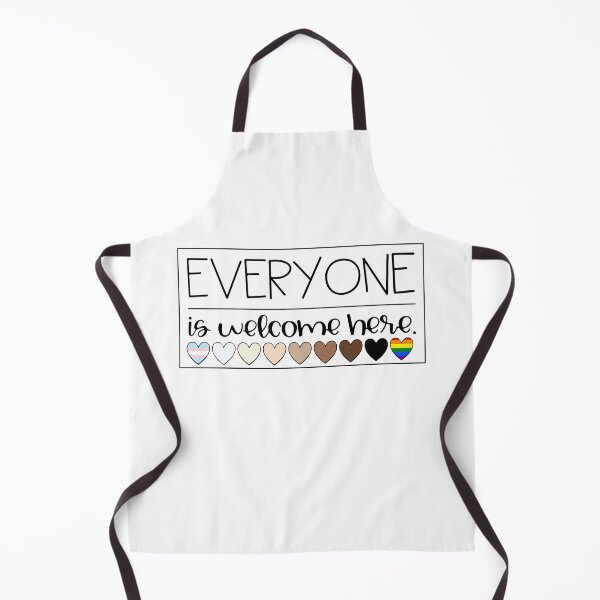 Item preview, Everyone is welcome here flag gift designed and sold by YaliliArt.