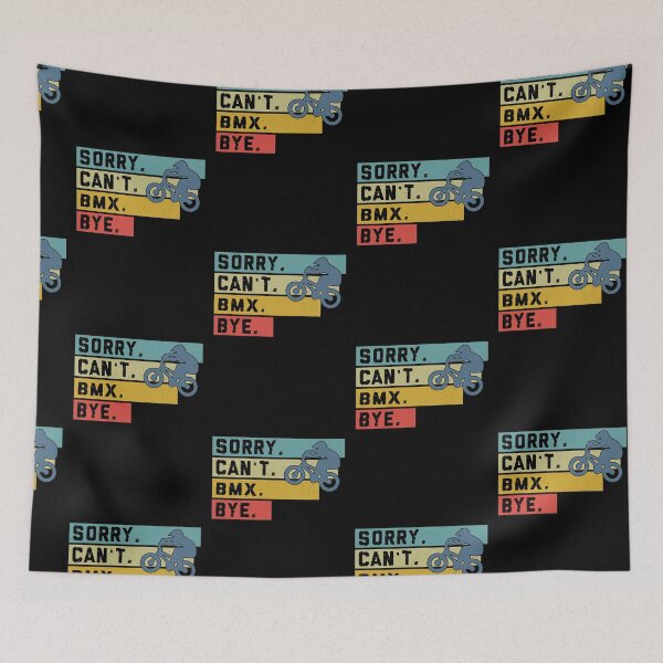 Item preview, BMX Retro Sorry Cant Bye Sport  designed and sold by SiouxLove.