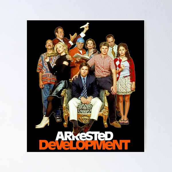 Arrested Development (2003)- Polaroid / Minimalist Poster em 2023