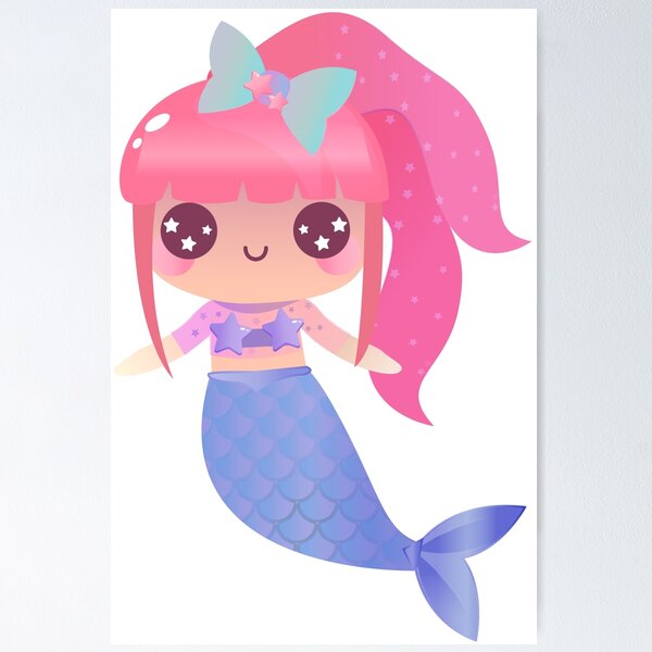 hot selling mini kawaii sprial mermaid