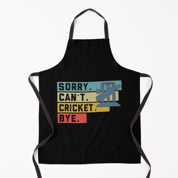 Item preview, Cricket Retro Sorry Cant Bye Sport designed and sold by SiouxLove.