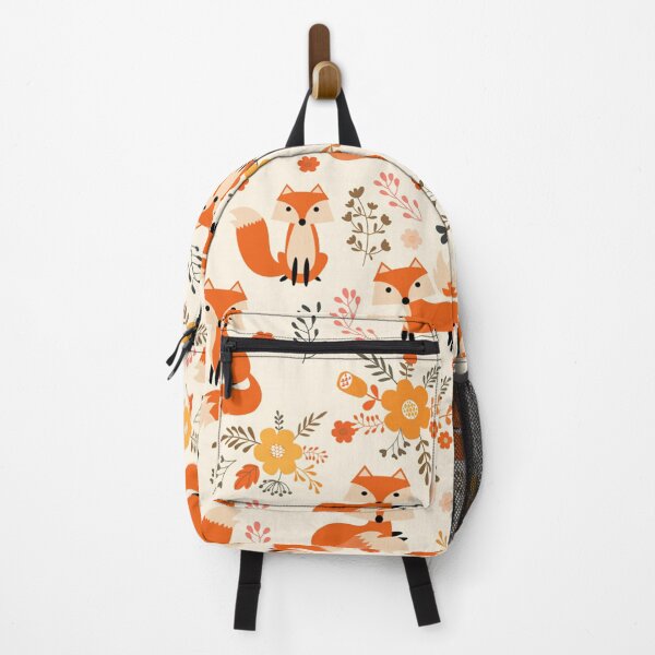 Item preview, FOX FLOWER PATTERN designed and sold by aggiexnjoz.