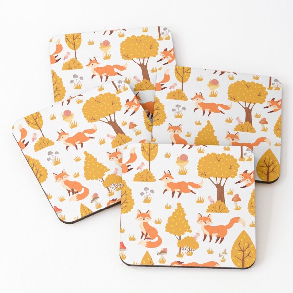 Item preview, fox seamless forest designed and sold by aggiexnjoz.