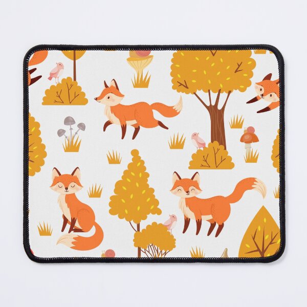 Item preview, fox seamless forest designed and sold by aggiexnjoz.