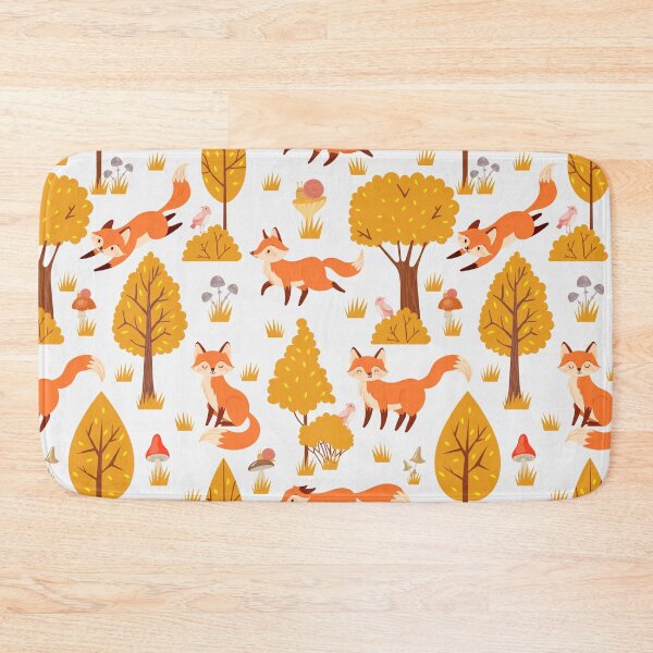 Item preview, fox seamless forest designed and sold by aggiexnjoz.