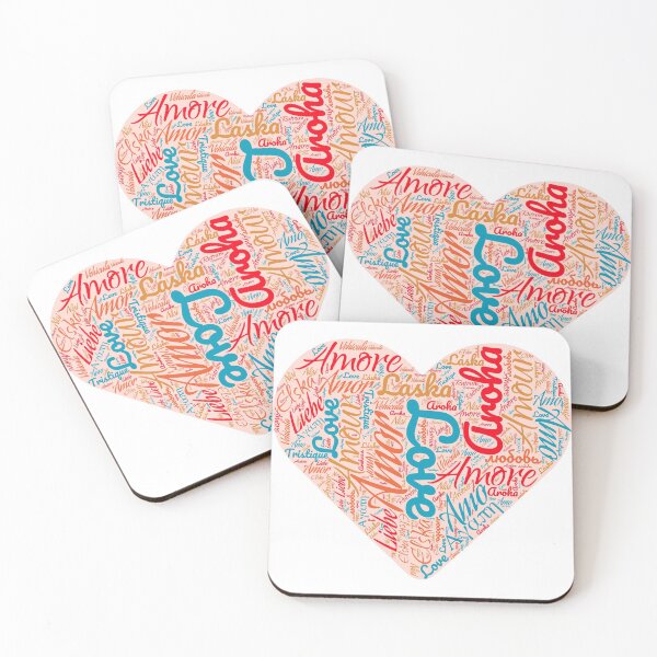 Item preview, Cloudword heart designed and sold by Pekapeka of NZ.