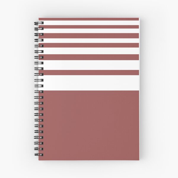 Item preview, COLOR OF THE YEAR 2015 MARSALA - GRADUATED STRIPES - MARSALA  PINK-BROWN AND WHITE STRIPES designed and sold by ozcushions.