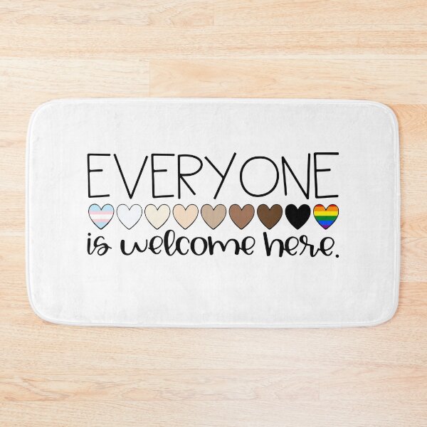 Item preview, All Are Welcome Here Gift - Everyone is welcome here flag gift designed and sold by YaliliArt.