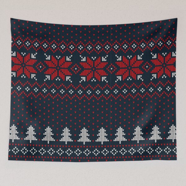 Item preview, Christmas sweater knitting pattern designed and sold by SkyAfterDusk.