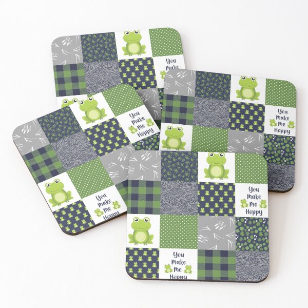 Item preview, Frog plaid pattern background designed and sold by aggiexnjoz.