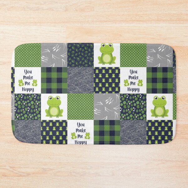 Item preview, Frog plaid pattern background designed and sold by aggiexnjoz.