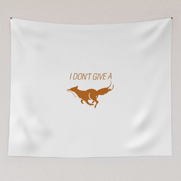 Item preview, I DONT GIVE A FOX - foxxy color - version 2 designed and sold by Supreto.