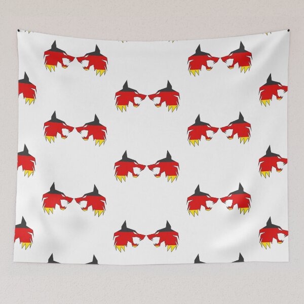 Item preview, twin wolf Germany flag designed and sold by the Zarock Shop.