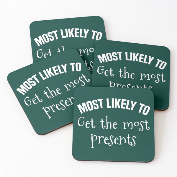Item preview, Most likely to get the most Presents designed and sold by Koi-Art.