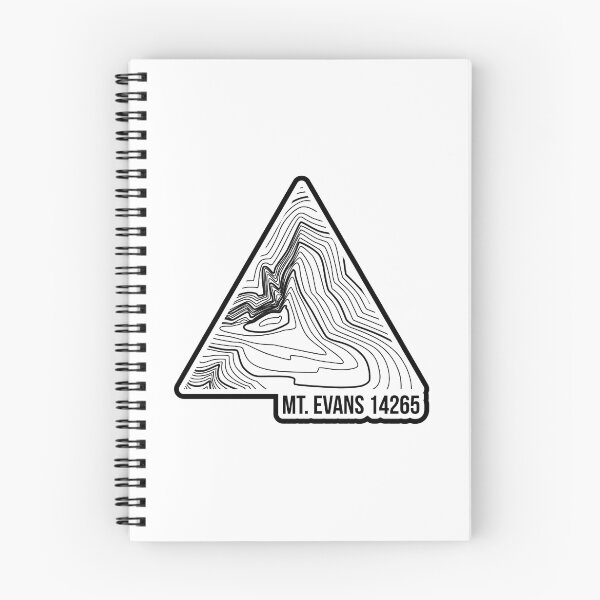 Item preview, Mt. Evans Topo Update Black designed and sold by januarybegan.