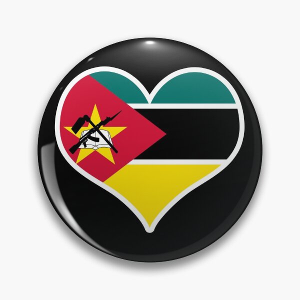 Item preview, Mozambique Flag Heart designed and sold by PKHalford.