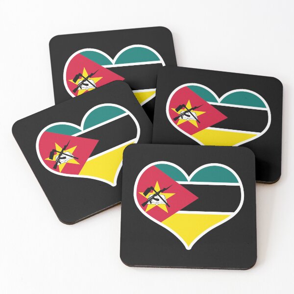 Item preview, Mozambique Flag Heart designed and sold by PKHalford.