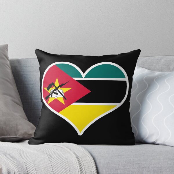Item preview, Mozambique Flag Heart designed and sold by PKHalford.