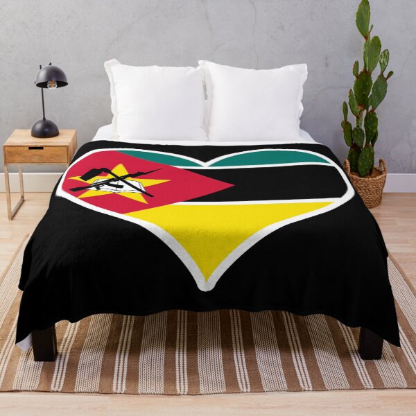 Item preview, Mozambique Flag Heart designed and sold by PKHalford.