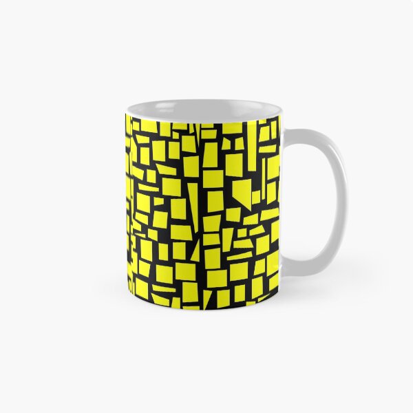 Item preview, Yellow Mosaic Broken Tile | Serotonin Yellow. designed and sold by Einstein12345.