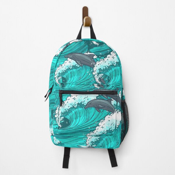 Item preview, Dolphins Flowing Water Sketch designed and sold by HauckClothing.