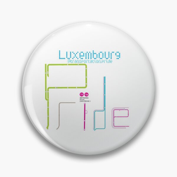Item preview, Luxembourg Transportation Pride designed and sold by transitteen.