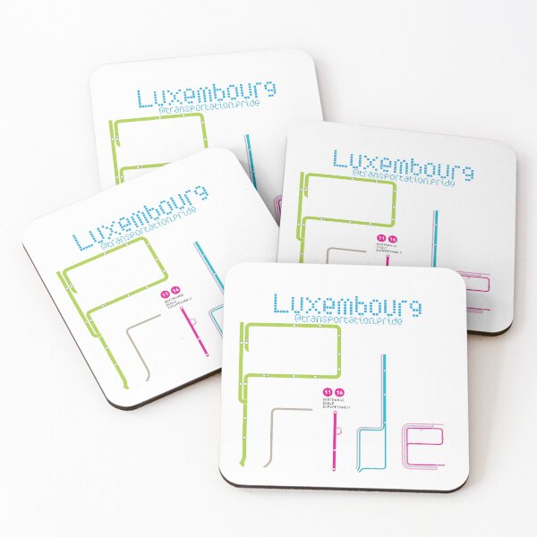 Item preview, Luxembourg Transportation Pride designed and sold by transitteen.