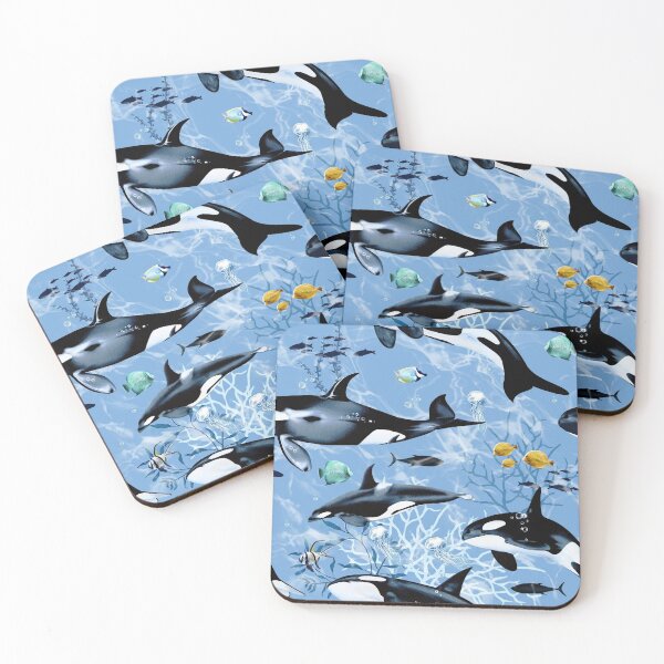 Item preview, Dolphins Ocean Fishes And Plants  designed and sold by HauckClothing.