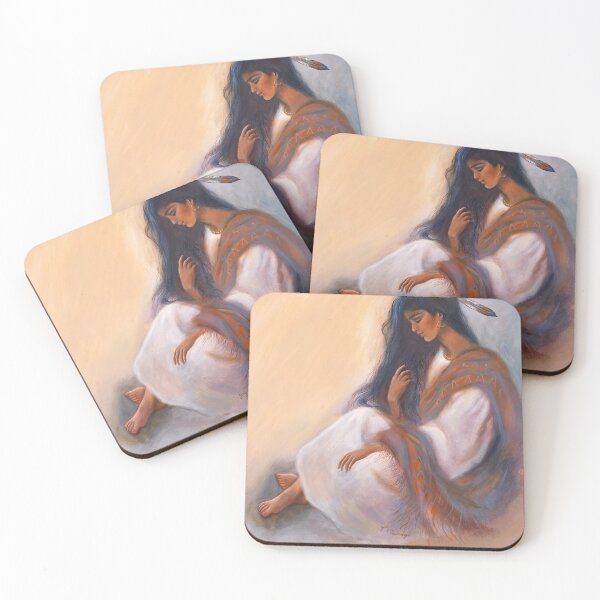 Item preview, INDIAN MAIDEN SITTING designed and sold by Judy Mastrangelo.