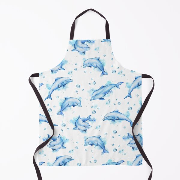 Item preview, Watercolor Dolphins  designed and sold by HauckClothing.