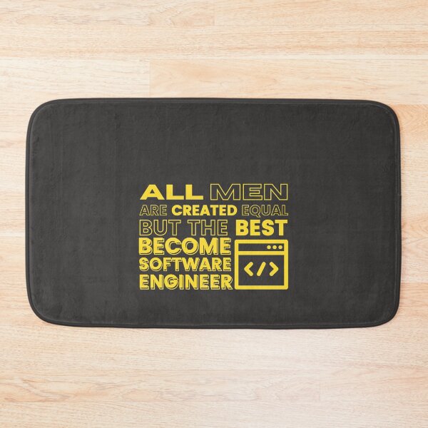 Item preview, All Men Are Created Equal Software Engineer designed and sold by nubiestore.