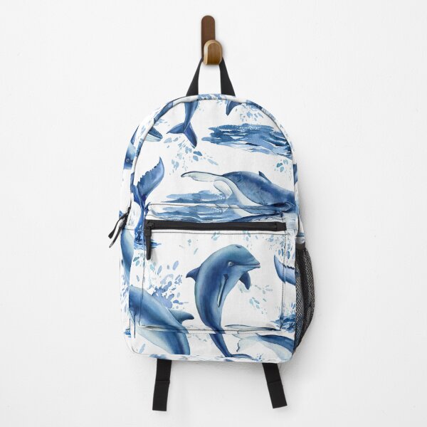 Item preview, Watercolor Dolphins Whales designed and sold by HauckClothing.